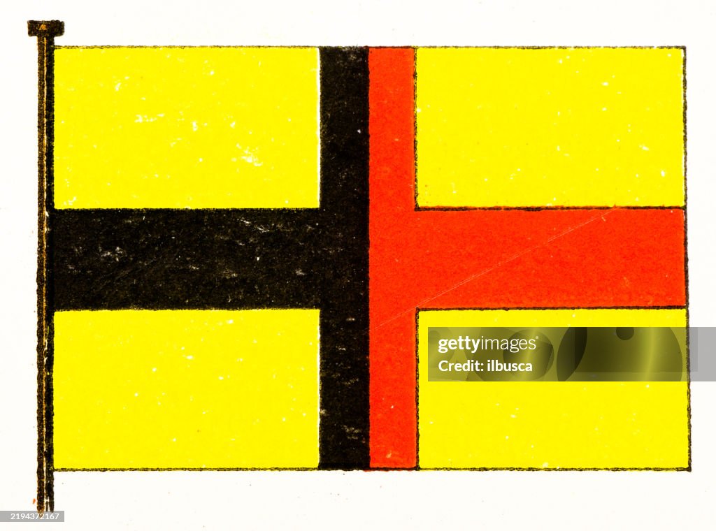 Flag of Sarawak (1898)