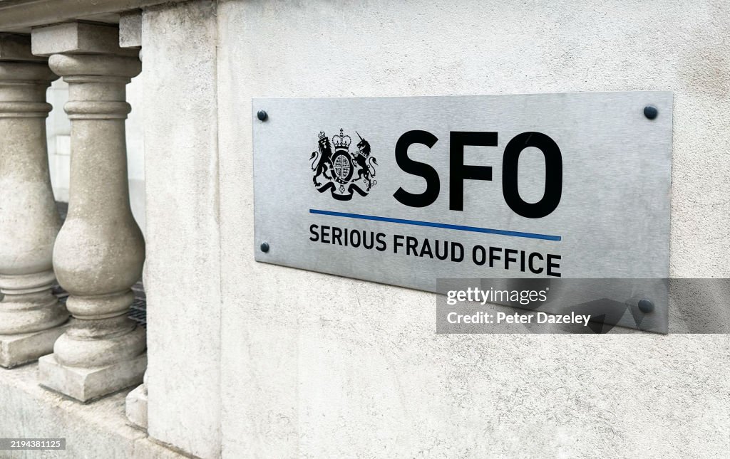Exterior of the Serious Fraud Office, SFO
