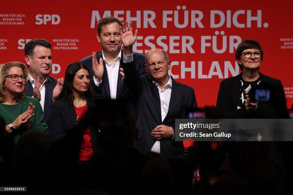 Scholz Campaigns In Wolfsburg Ahead Of Federal Elections