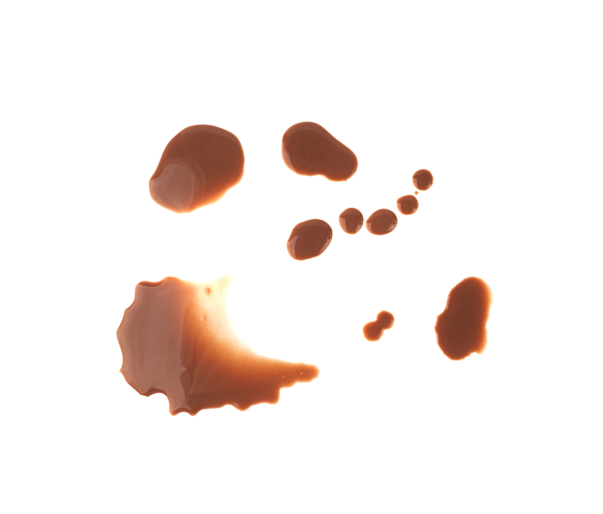 chocolate stains