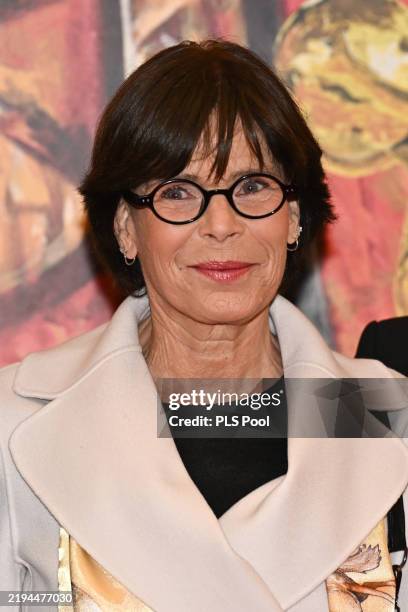 Princess Stéphanie of Monaco attends the opening ceremony during the 47th International Circus Festival on January 17, 2025 in Monaco, Monaco.