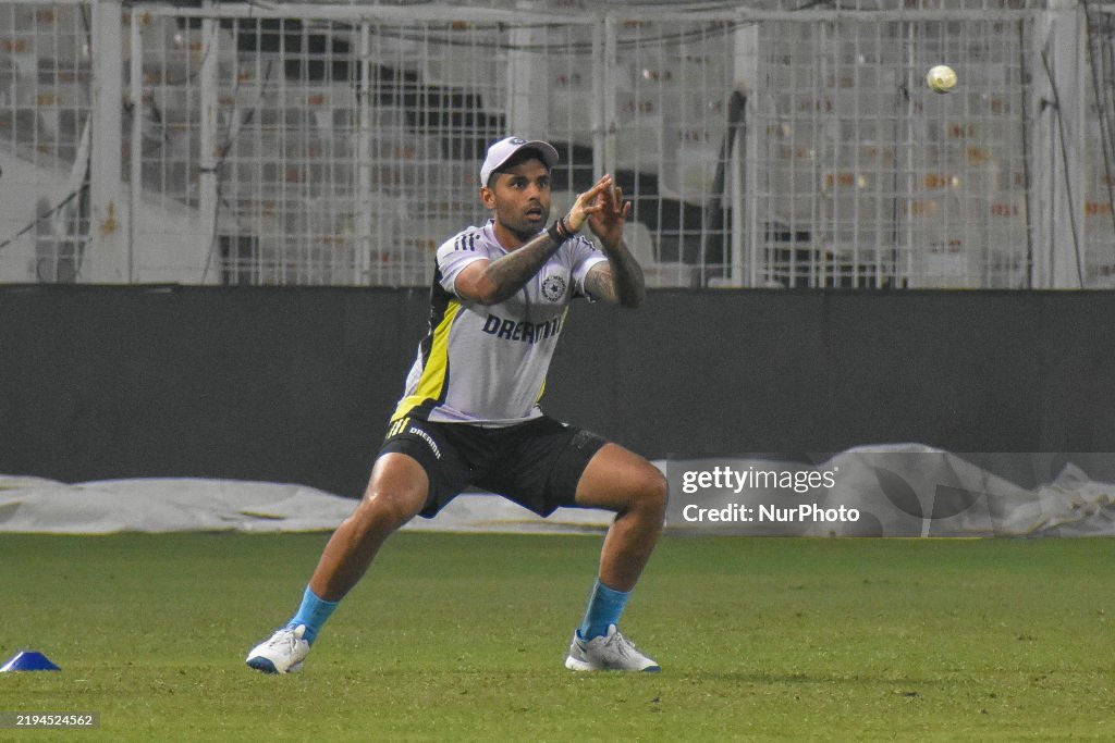 England Tour Of India : India Practice Session Ahead Of First T20 Match In Kolkata.