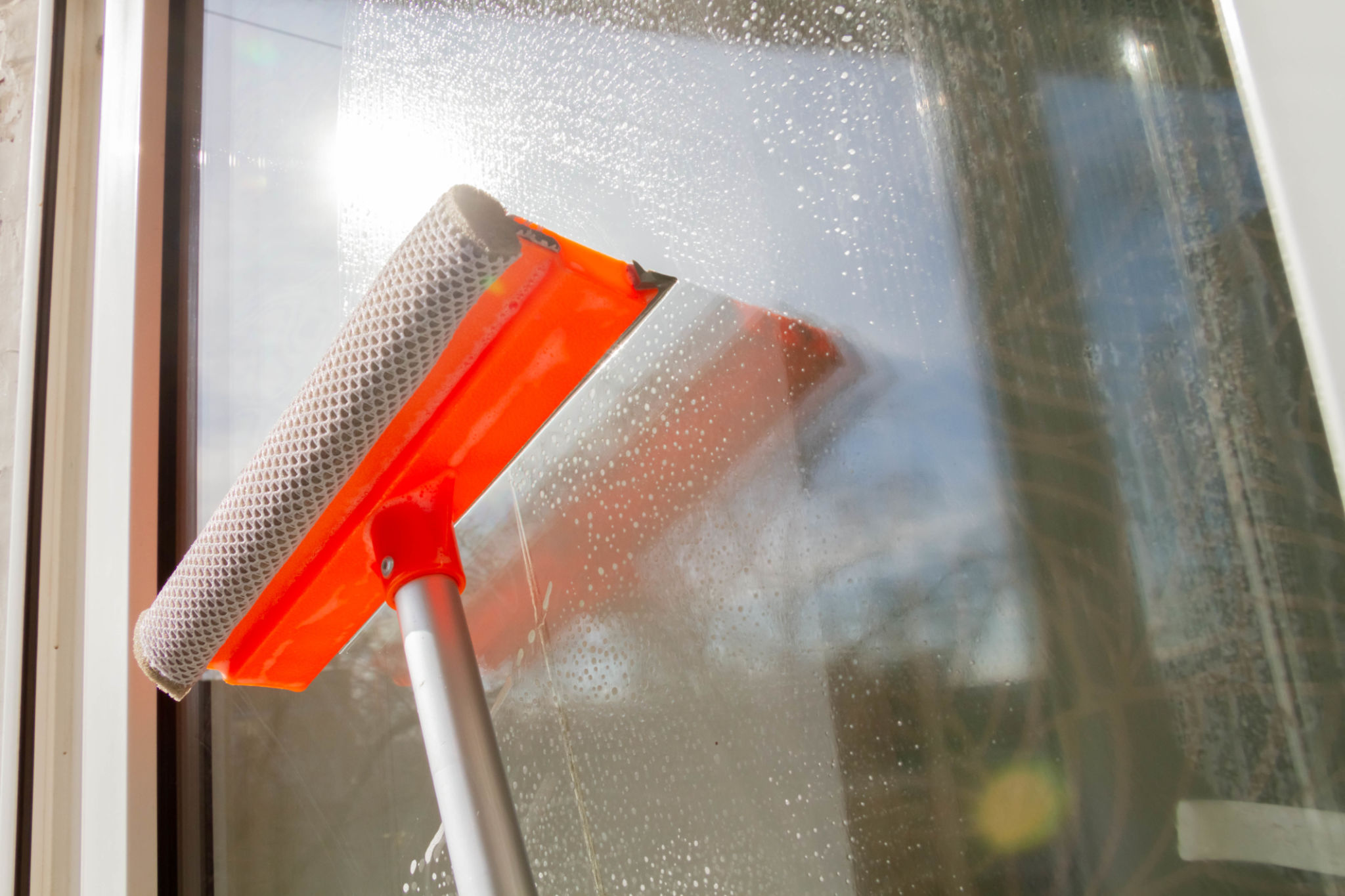 interviewing cleaner