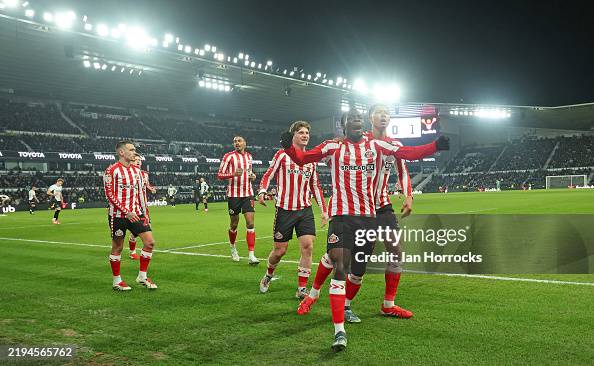 Derby County FC v Sunderland AFC - Sky Bet Championship Derby County FC v Sunderland AFC - Sky Bet Championship
