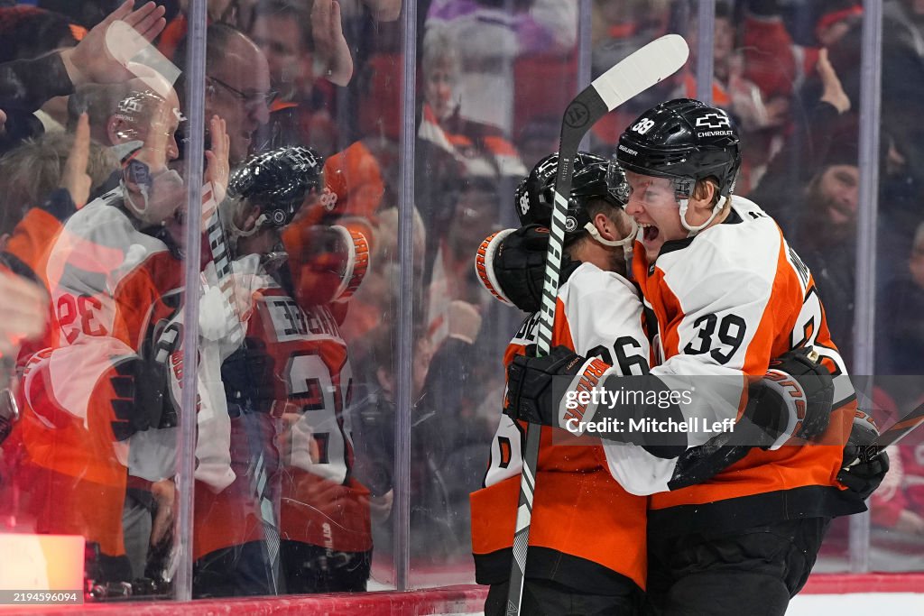 Detroit Red Wings v Philadelphia Flyers