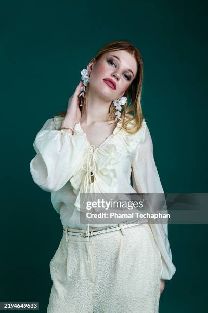 beautiful ruffled blouses