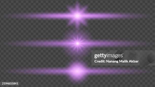 blue light set with transparent background - black gradient background spotlight stock illustrations