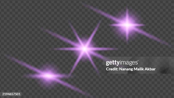 blue light set with transparent background - black gradient background spotlight stock illustrations