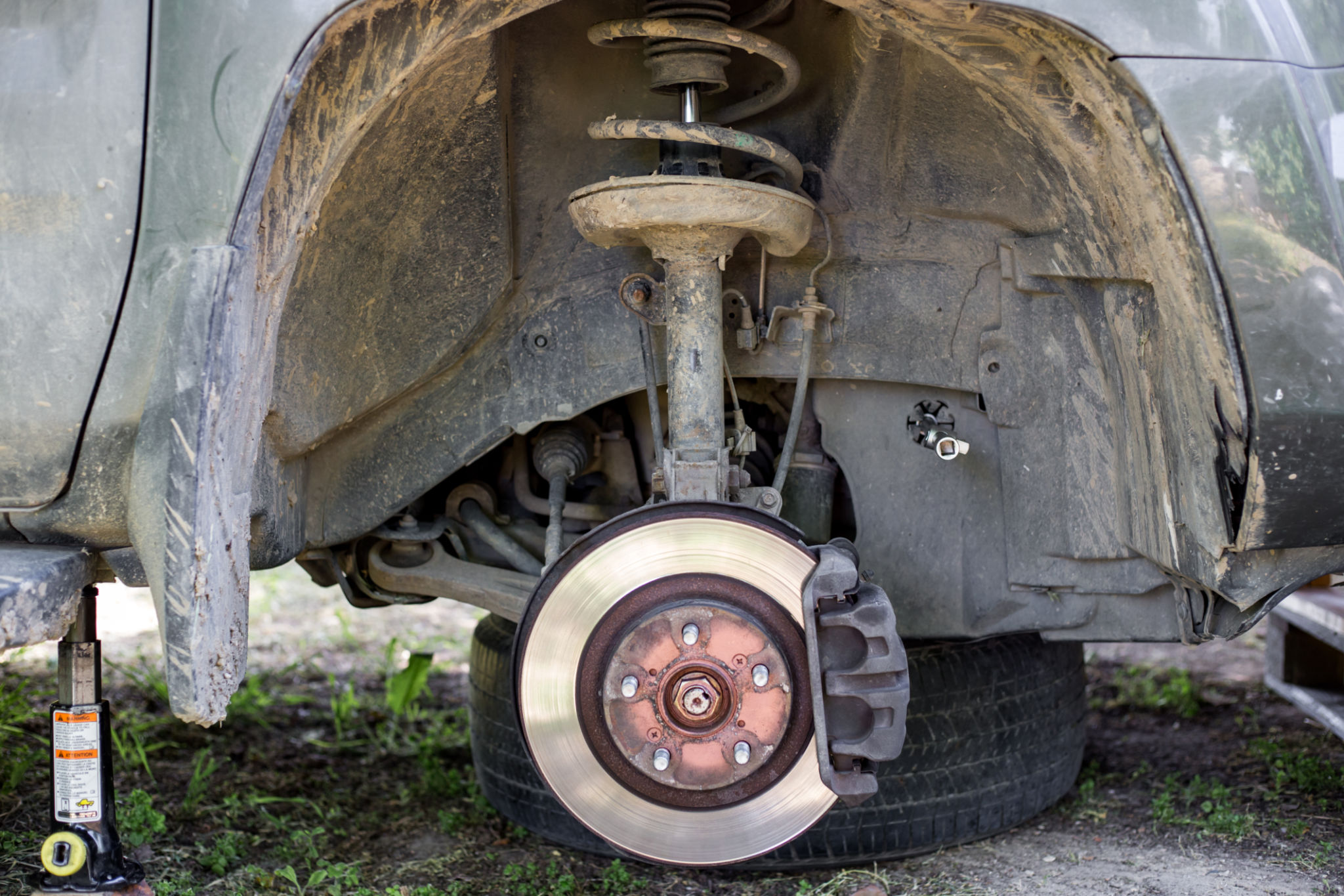 brake pad installation