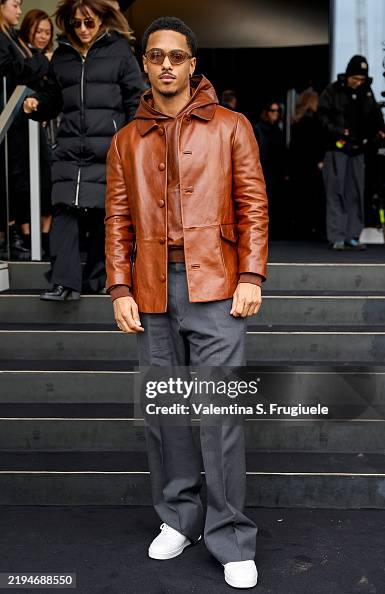 Prada - Arrivals - Milan Fashion Week - Menswear Fall/Winter 2025 - 2026 Prada - Arrivals - Milan Fashion Week - Menswear Fall/Winter 2025 - 2026