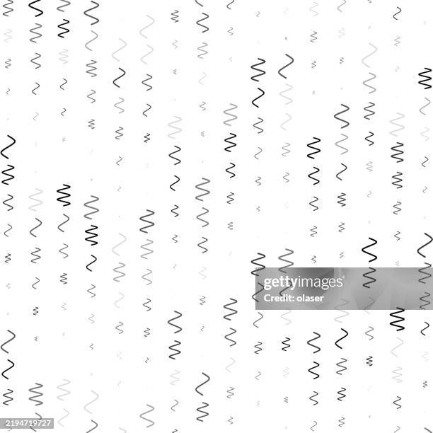 falling folded curved lines shapes - gravity waves stock illustrations