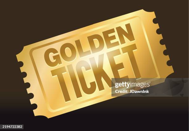 Golden Ticket Raffle Example 58 Gold Raffle Ticket Stock Photos, High-Res Pictures, and Images ...