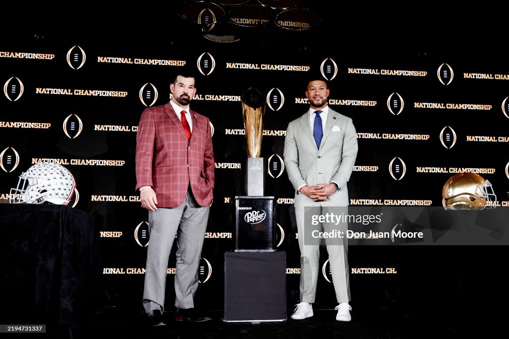 CFP National Championship: Head Coaches News Conference