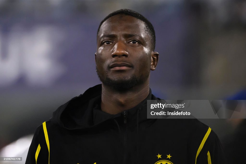 Serhou Guirassy of Borussia Dortmund during the Champions...