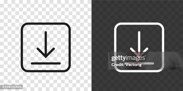 illustrations, cliparts, dessins animés et icônes de télécharger icon - téléchargement