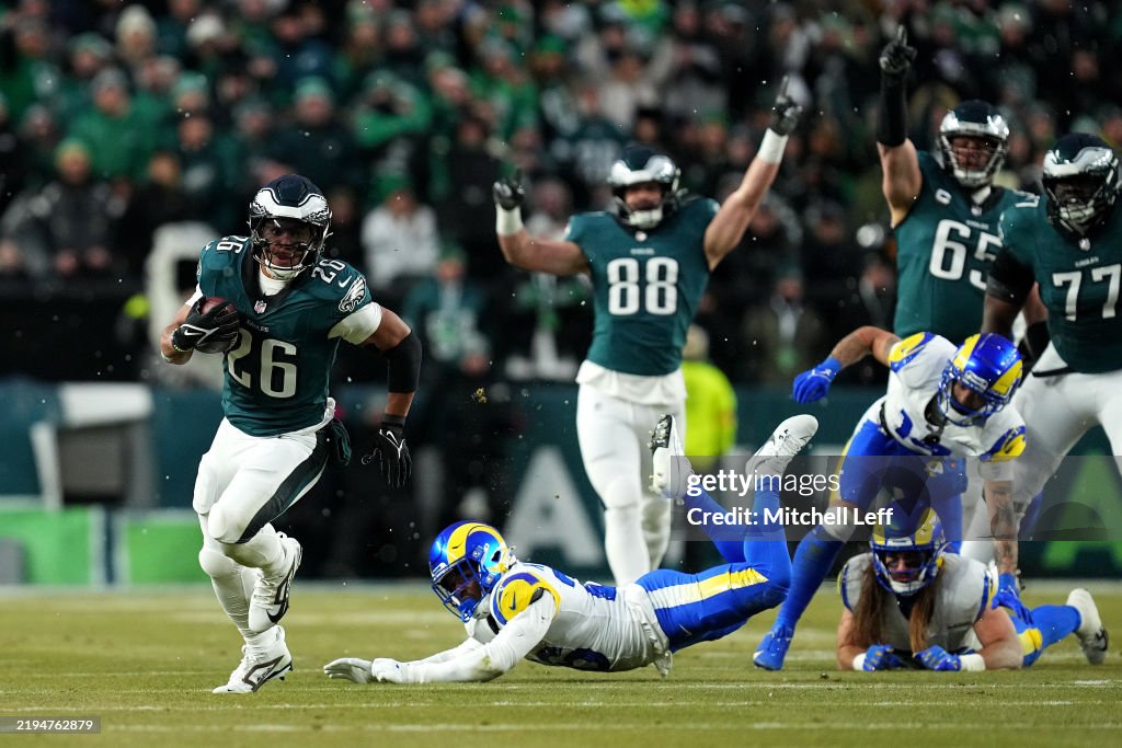 NFC Divisional Playoffs: Los Angeles Rams v Philadelphia Eagles