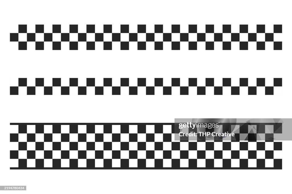 Seamless Racing Stripes Vector Set High-Res Vector Graphic - Getty Images