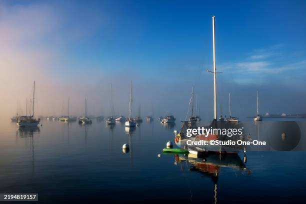 quiet bay - moor stock pictures, royalty-free photos & images