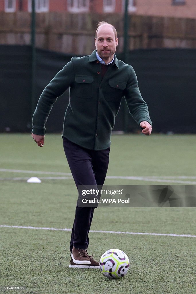 The Prince Of Wales Visits Toxteth