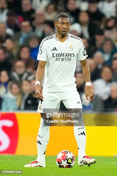 David Alba David Alaba centre-back of Real Madrid and Austria during the UEFA ...