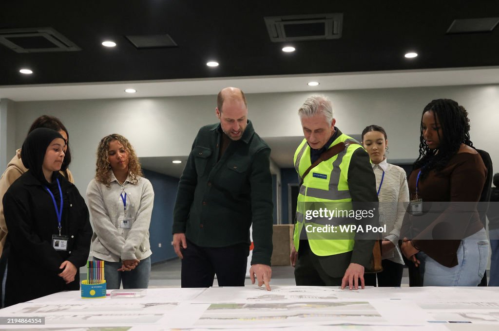 The Prince Of Wales Visits Toxteth
