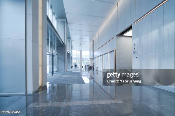 modern office building- lobby - skyscraper entrance stock pictures, royalty-free photos & images