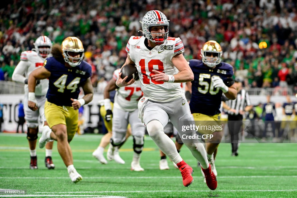 2025 CFP National Championship - Ohio State v Notre Dame