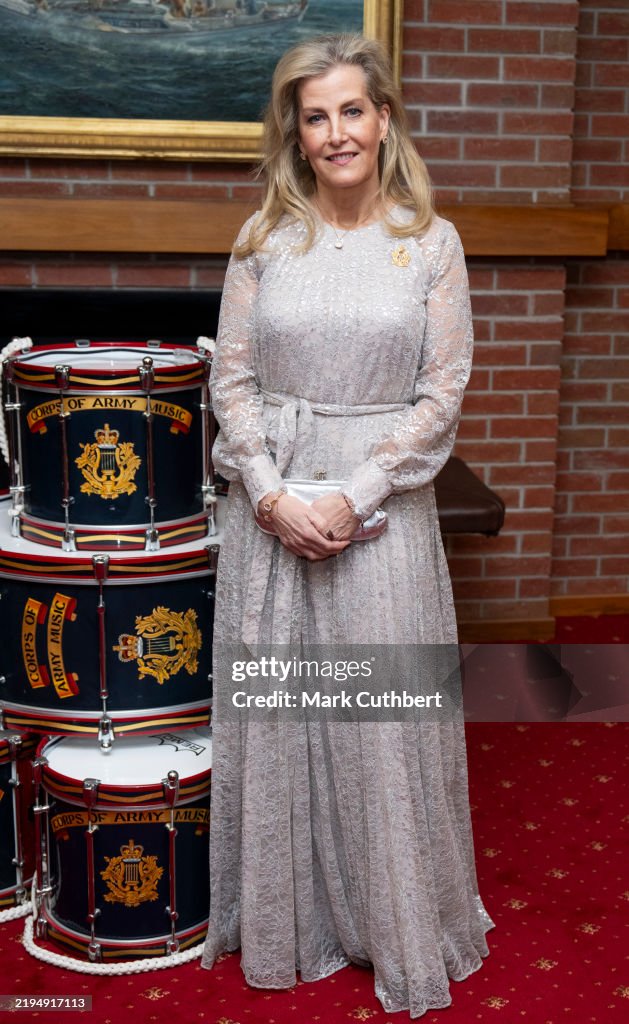 The Duchess of Edinburgh AttendsThe Royal Corps of Army Music Dinner
