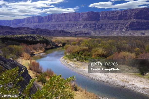 rio grande at big bend national park 3 - coahuila state stock pictures, royalty-free photos & images