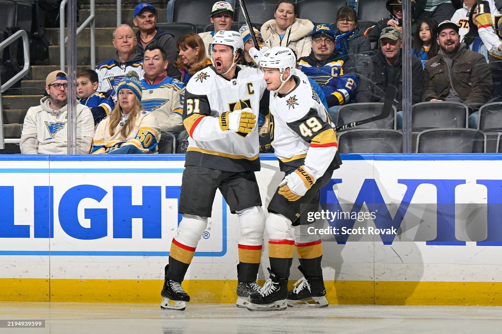 Las Vegas Knights v St Louis Blues