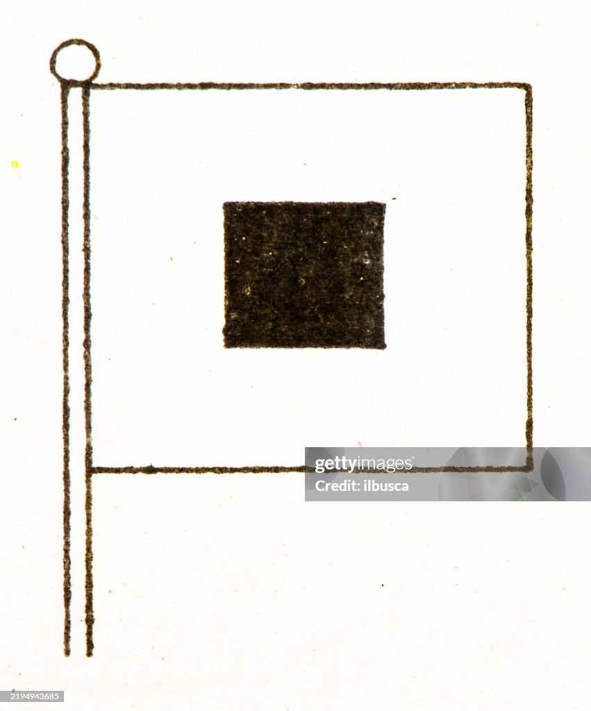 Weather Signal Flag: Cold Wave