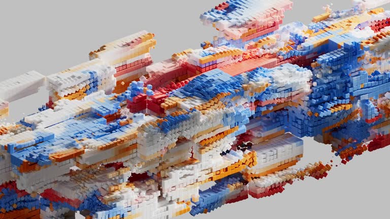 17 Voxel Art Stock Videos, Footage, & 4K Video Clips - Getty Images