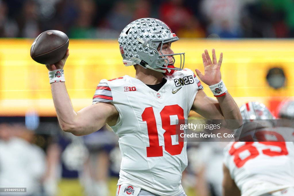 2025 CFP National Championship - Ohio State v Notre Dame