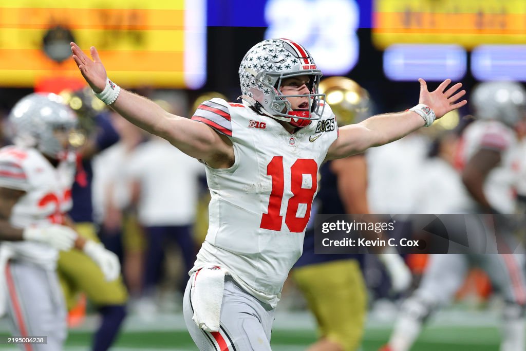 2025 CFP National Championship - Ohio State v Notre Dame
