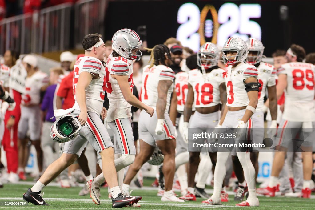2025 CFP National Championship Presented by AT&T- Ohio State v Notre Dame