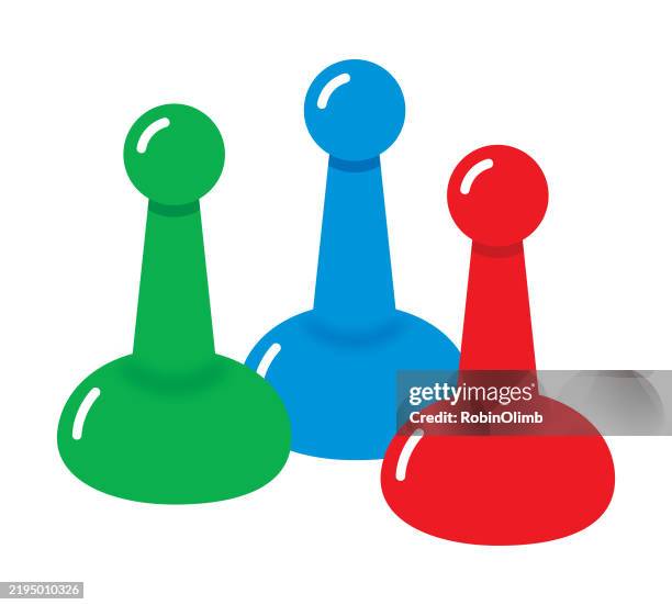 board game pieces icon - board game stock illustrations