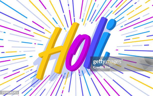 ilustraciones, imágenes clip art, dibujos animados e iconos de stock de fondo del festival de los colores de holi - holi