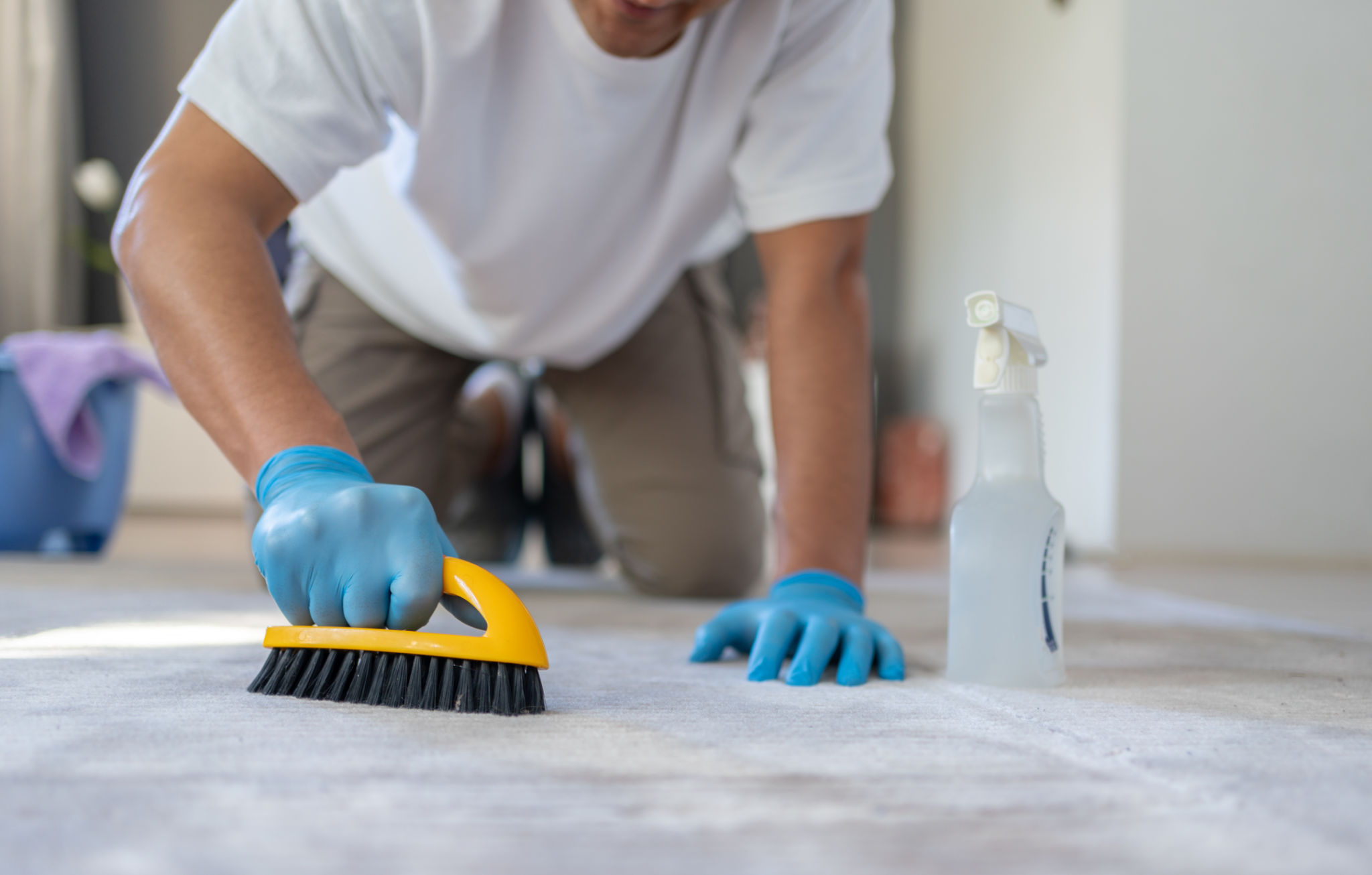 floor stain removal