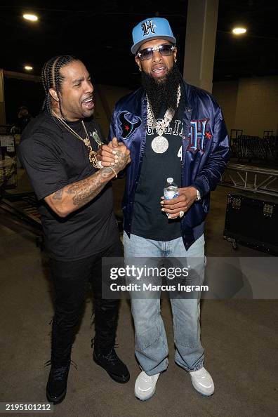 Lil Slim Rapper Lil Flip and Slim Thug attend the One Time For The Benefit concert by ...