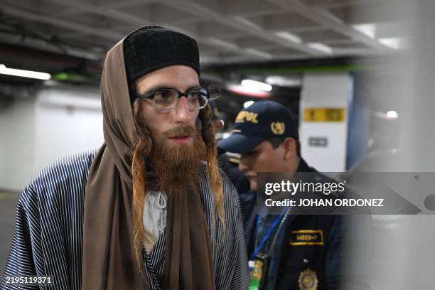 Yoel Alter bei seiner Festnahme