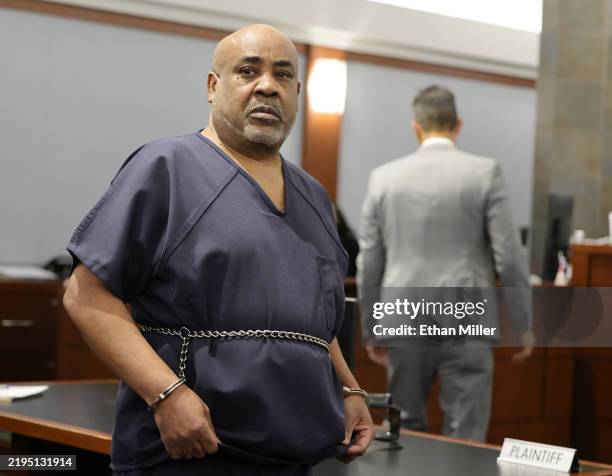Duane Davis arrives at Clark County District Court for a hearing on a motion to dismiss all charges in his case filed by his attorney Carl E.G....