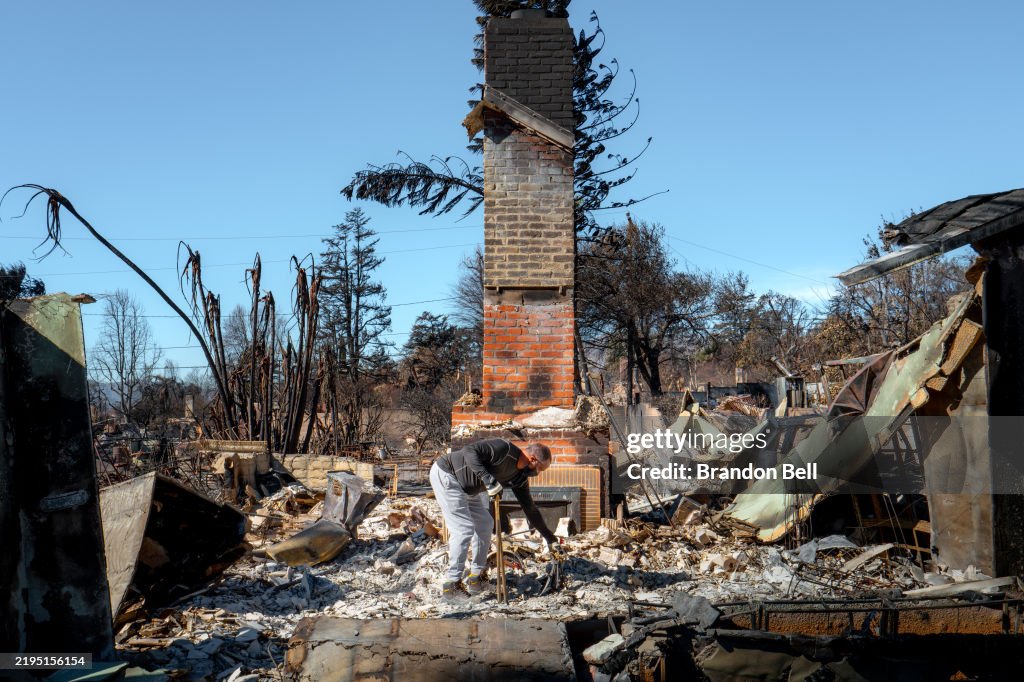 Powerful Winds Fuel Multiple Fires Across Los Angeles Area