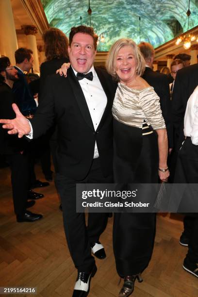 Francis Fulton-Smith, Jutta Speidel during 46th Bavarian Film Awards 2025 at Prinzregententheater on January 24, 2025 in Munich, Germany.