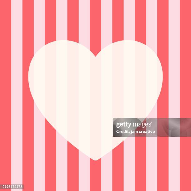 heart circus layered effect sweet striped background - blush background stock illustrations