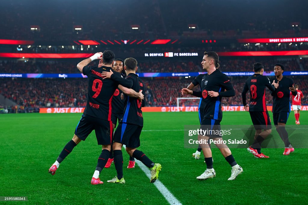 SL Benfica v FC Barcelona - UEFA Champions League 2024/25 League Phase MD7