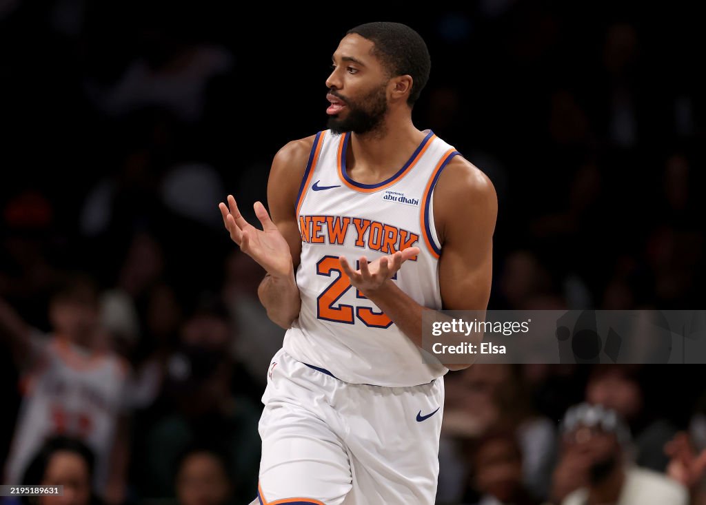 New York Knicks v Brooklyn Nets