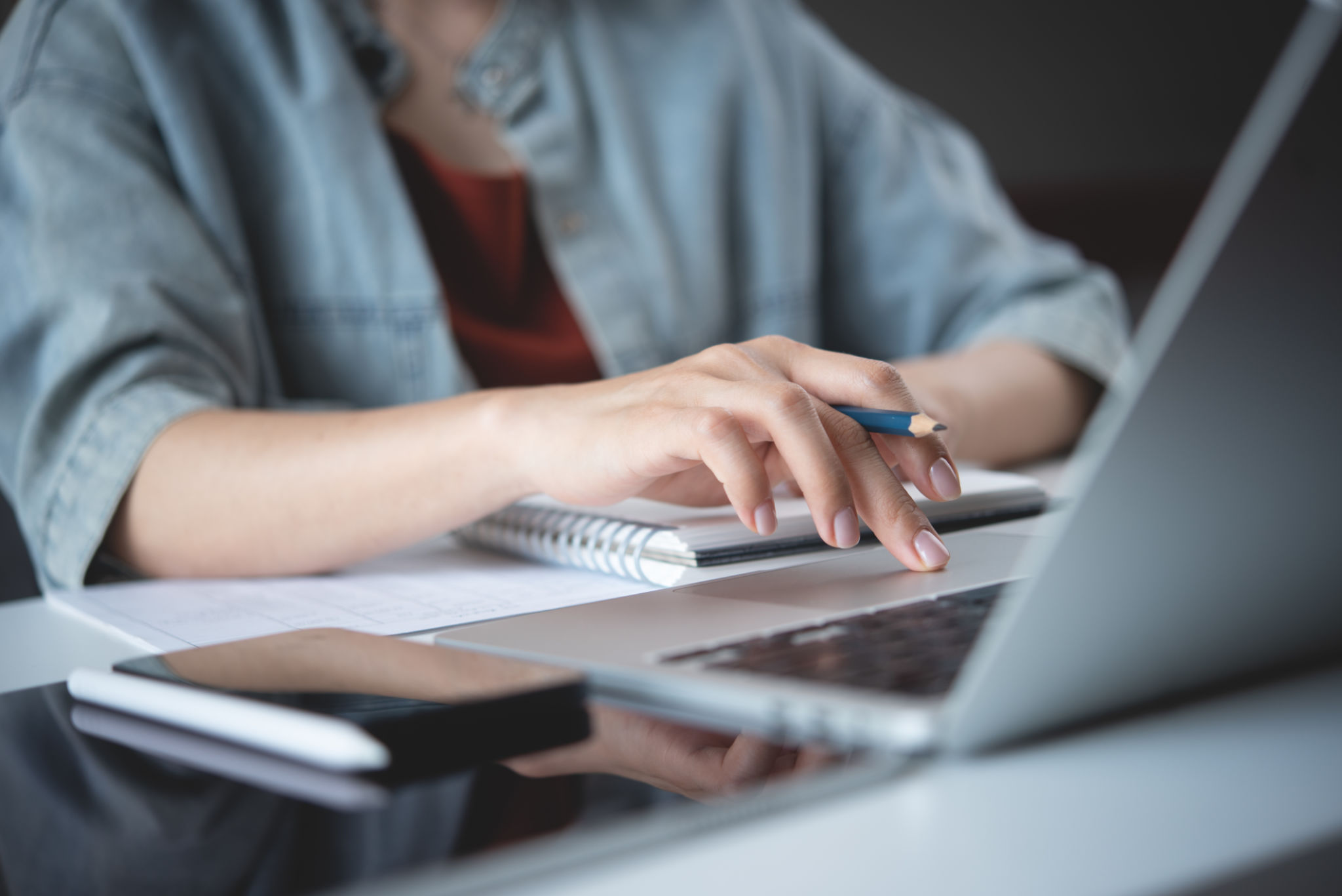 author writing