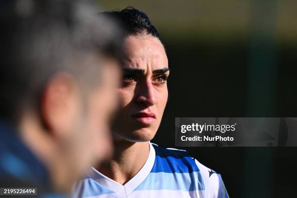 Martina Piemonte of S.S. Lazio participates in the 16th day of the Serie A Femminile eBay Championship between S.S. Lazio Women and A.C.F. Fiorentina...
