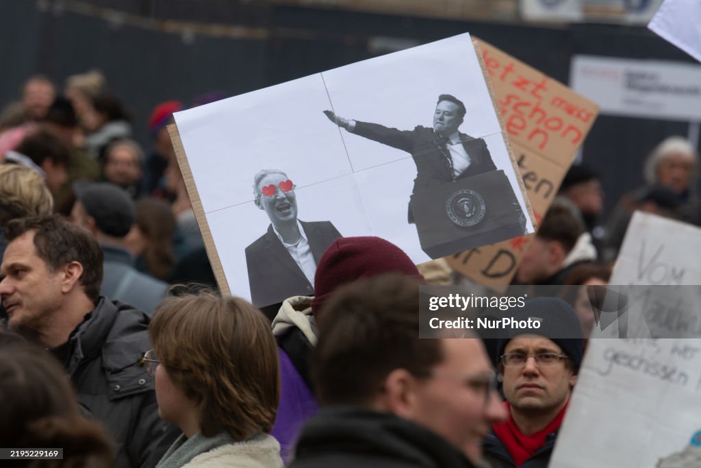 Protest Against AFD Party In Cologne Ahead Of German Election