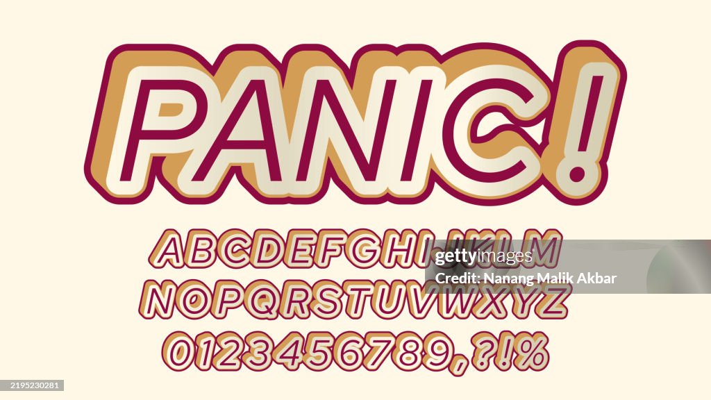 Alphabet 3d Design And Colorful Editable Text Effect Text Can Be ...